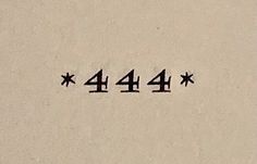 the numbers are written in black ink on a white wall