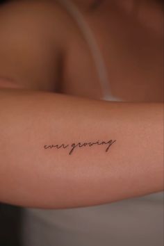 a woman's arm with an inscription on it that says, everything is wrong