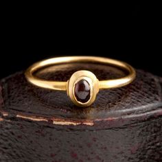 Medieval Garnet Ring — Erica Weiner Age Of Exploration, The One Ring, White Tights, Henry Viii, Elizabeth I, Human History, The Throne, Pomegranate Seeds, Garnet Ring