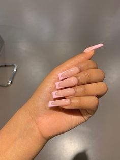 Deep French Tip Nails, Deep French Tip, Glittery Acrylic Nails, Drippy Nails, Glitter Nails Acrylic, Fake Nails Designs, Colored Acrylic Nails, Work Nails, Long Acrylic Nails Coffin