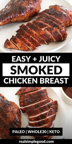 Smoker Bbq Chicken, Easy Things To Cook On Smoker, Smoked Grilled Chicken, Bbq Chicken On Pellet Grill, Smoked Chicken Fajitas, Chicken Marinade For Smoker, Smoked Mexican Chicken, Smoked Bbq Chicken Breast, Chicken Breast On Traeger Grill