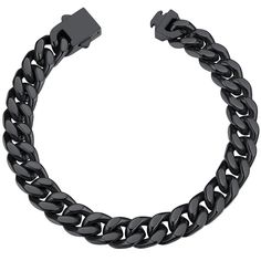 PRICES MAY VARY. ✦Men Bracelet: Sturdy construction, well-made bangle chain bracelet, great looking with fold over clasp. Chunky hiphop jewelry. ✦Size: 5mm/7mm/9mm/12mm/14mm Width, 19-23cm length, ✦Material: Sturdy 316L stainless steel, 18k real gold plated/black metal plated. Highly resisted to rust, Safe and Comfortable for Skin,100% Nickel Free, Hypoallergenic. ✦Unique Gift-- Great gifts for Father's Day, Birthday, Christmas, Holiday, Stocking Stuffer, Graduation, Groomsman, Anniversary, Vale Hiphop Jewelry, Cuban Link Bracelet, Cuban Bracelet, Stainless Bracelet, Men Bracelet, Holiday Stocking, Best Gifts For Men, Black Plates, Bracelet For Men