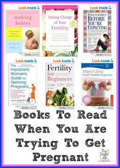 books to read when you are trying to get pregnant