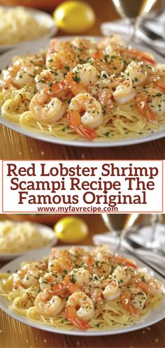 red lobster shrimp scampi recipe the famous original