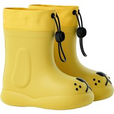 Show your kids that rain can be fun with these rainboots. They won't just keep their feet dry during puddle jumping but also make it tons of fun! This cartoon dog design will help to inspire hours of imaginative playtime for your little ones. Puddle Jumping, Boys Rain Boots, Girls Rain Boots, Waterproof Baby, Kids Rain Boots, Rain Shoes, Rain Gear, Waterproof Shoes, Rubber Boots