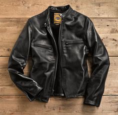 Schott Leather Jacket...yes, please. It's on sale! Schott Leather Jacket, Winter Leather Jackets, Leather Jacket Style, Riders Jacket, Vintage Mens Fashion, Vintage Leather Jacket, Leather Biker Jacket