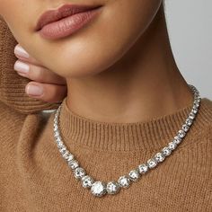 White Sapphire Necklace, Trendy Chokers, Diamond Tennis Necklace, Solitaire Necklace, Trending Necklaces, Diamond Choker, Big Diamond, Diamond Solitaire Necklace, Platinum Jewelry