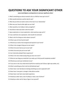 List Of Questions To Ask, Ready For A Relationship, Boyfriend Questions, Conversation Starter Questions, Relationship Journal, Cute Questions