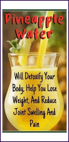 #smoothiediet #flatbellydrinks #weightlossrecipes Pineapple Water, Lemon Diet, Pineapple Drinks, Baking Soda Beauty Uses, Best Fat Burning Foods, Detoxify Your Body, Detox Your Body