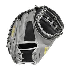 a baseball glove is shown on a white background