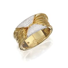 Boucheron Jewelry, Gold Rings Fashion, Diamond Bangle, Jewelry Design Necklace