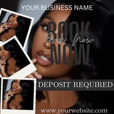 Are you looking for a graphic designer?👩‍💻  DM shyshy designs the best prices for a small business on a budget. Hair Brand Name Ideas, Hair Business Logo Design Ideas, Hair Poster Design, Makeup Branding, Business Ideas For Women Startups, Hair Logo Design, Hair Website, Hair Poster, Diy Social Media