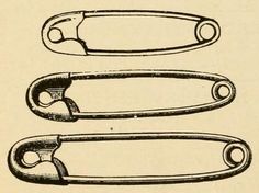 three pairs of scissors are shown in an old book