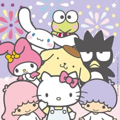 Hello kitti sanrio Hello Kitty And Her Friends, Cartoon Characters, Hello Kitty, Kitty