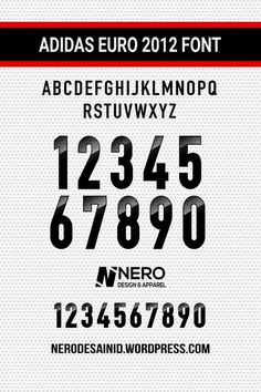 the font and numbers are all black with red trimmings on white paper, which is