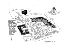 the site plan for white oak apartments