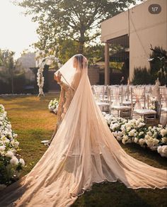 the bride and groom are getting ready to walk down the aisle