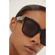 Brand New Gucci Gg0998s 001 Sunglasses. Etched Logo At Lens Corner. Signature Gg At Temples. Oversized Square Shape. 100% Uva And Uvb Protection. 52mm Eye Size. 21mm Bridge Size. 145mm Temple Size. Made In Italy. Comes With Gucci Jewel-Toned Velvet Hard Case, Satin Pouch, Cleaning Cloth, And Cards. 100% Authentic And Unworn. Logo Sunglasses, Satin Pouch, Sunglasses Logo, Gucci Accessories, Oversized Sunglasses, Gucci Black, Jewel Tones, Square Shape, Hard Case