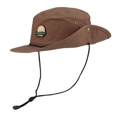 The Seymour is a super versatile boonie hat, perfect for fishing, camping, boating, or just hangin'. Made of a rich waxed canvas, with moisture wicking sweatband inside. Snaps up at both sides, with belt loops at side for attaching, and adjustable chin cord for a secure fit. Durable Curved Brim Bucket Hat For Outdoor, Waterproof Brimmed Hat For Camping, Durable Outdoor Bucket Hat With Curved Brim, Durable Casual Bucket Hat For Fishing, Casual Durable Bucket Hat For Fishing, Durable Brimmed Bucket Hat For Camping, Durable Casual Hat For Outdoor Work, Casual Durable Hats For Outdoor Work, Brown Camping Hat