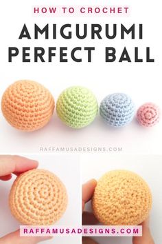 how to crochet an amigurmi perfect ball