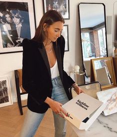 Work Outfits Frauen, Summer Work Outfits, Fashion Weeks, Looks Chic, Blazer Outfits, Work Outfits Women