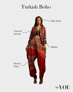 Turkish Outfit Women, Harem Pants Outfit Boho, Turkish Fashion Traditional, Turkey Fashion Style, What To Wear In Turkey, Turkish Outfit, Turkey Outfits, Turkish Clothes