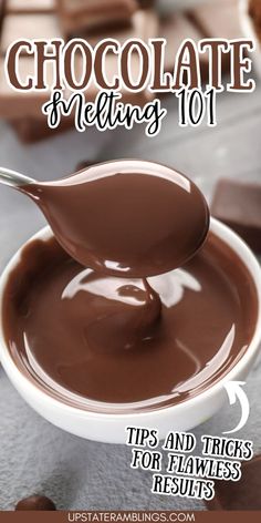 chocolate melting 101 tips and tricks for flatness results