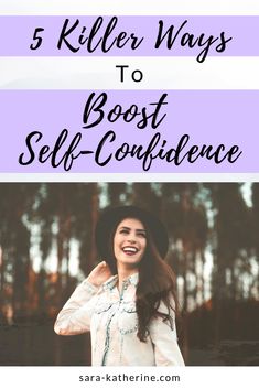 5 areas of your life you can focus on to boost your self-confidence and self-esteem. Building self-confidence is an ongoing journey, and this is how to get started when you have low self-esteem and finally become a confident woman! Build Self Esteem, Women Confidence, Happy Wife Quotes, Negative Relationships, Reels Ideas, Journal Questions