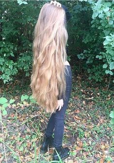 Long Beautiful Hair, Best Haircuts For Women, Extremely Long Hair, Long Blond, Best Haircuts, Really Long Hair