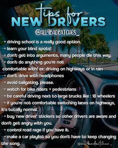 New Driver Tips, Adulting Tips Life Hacks, First Car Ideas, Car Advice, Car Outfit