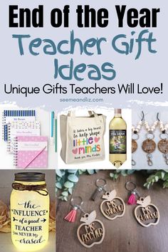 the end of the year teacher gift ideas unique gifts teachers will love