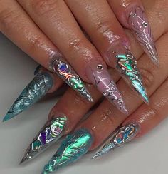 Metallic Nails Designs Metallic Nails Ideas, Popular Nails