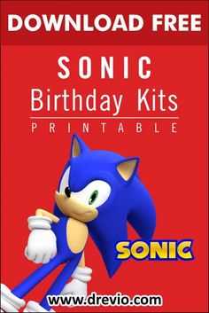 the sonic birthday kit is available for free