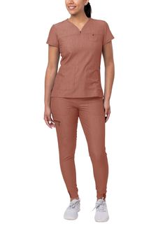 PRICES MAY VARY. PROFESSIONAL: Our PRO Collection Scrub Uniforms Are The Ideal Selection For Any Fashionable Nurse, Dental Assistant, Med & Nursing Students, Doctors, Hospital Workers And All Other Occupations In The Medical Field. With This Collection Experience A Elegant & Presentable Look While Being Comfortable & Equipped For Work! FIT & COMFORT: Offering A Tailored Fit With A Super Soft Stretch Performance Twill Fabric For Ease Of Movement. Experience Elegance And Comfortability With Our So Stylish Scrubs, Womens Movement, Hospital Workers, Scrubs Uniform, Safety Clothing, Fashion Mask, Scrub Sets, Uniform Design, Medical Field