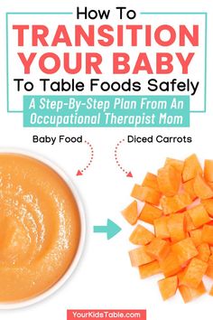 how to transition your baby to table - by - food plan from an occupancyal therapist mom