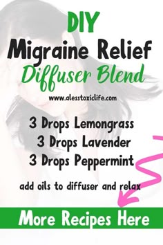 Oils For Migraines, Essential Oils For Migraines, Essential Oil Combinations, Essential Oils Blends, Essential Oils For Pain, Essential Oils For Headaches