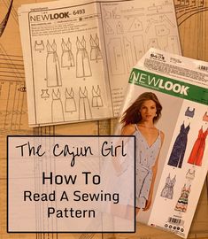 the crayon girl how to read a sewing pattern