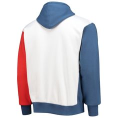 Bring attention to your passion for the NBA with the smooth look of this Team 31 Courtside half-zip hoodie from Nike. Made out of recycled polyester and organic cotton, its multicolor design matches the NBA's 75th Anniversary logo and features cozy brushed fleece on the inside. Plus, the roomy feel provides a relaxed fit and all-day comfort. 1/2-Zip Imported Material: 80% Cotton/20% Polyester - Body; 100% Cotton - Hood lining Hooded Midweight hoodie suitable for moderate temperatures Brand: Nike Nike Fleece Hoodie Track Jacket, Nike Hoodie With Drawstring Hood For Fan Gear, Nike Fan Apparel Hoodie With Drawstring Hood, Nike Collegiate Hoodie, Nike Collegiate Hooded Hoodie, White Nike Hoodie For Sports Events, Nike Hoodie With Drawstring Hood For Sports, Sporty Nike Hoodie In Team Colors, Sporty Nike Team-colored Hoodie