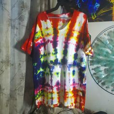 Custom Colored Tye Dye Tew.Brand New , Great Condition! Moose Size, Powerpuff Girls Movie, Vintage Mechanics, Bike Week Daytona, Rudolph Red Nose, Daytona Beach Bike Week, Black Short Sleeve Shirt, Festival T Shirts, Mens Graphic T