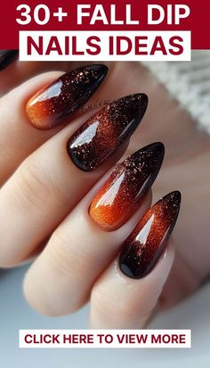 Dip Nails Ideas, Fall Dip Nails, Dip Designs, Dip Nail Designs, Ladybug Nail Art, Fall Dip, Anniversary Nails, Ladybug Nails, Witch Nails