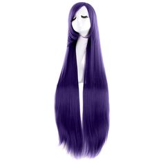 PRICES MAY VARY. 100% Brand New Material : 100% High Temperature Fiber Length: Approx 100cm/ 39 Inch Wig Cap Size: The maximum circumference Approx 20~21inch/51~53cm(Exist 1~2cm normal error), the size of wig cap is adjustable Package included:1 wig 1. Our wig product is made of High temperature fiber, which is a thermostable Material, it can be curled or straightened by Electronic Hair stick less than 120 ℃. in General, The appropriate temperature is About 70-90 ℃, as too High temperatures perm Bangs Anime, My First Wig, Party Wig, Purple Wig, Wig Party, Natural Wigs, Cos Play, Wig Stand, Wig Caps