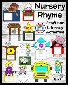 nursery rhyme craft and library activities