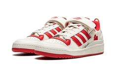 FORUM HOME ALONE GZ4378 Adidas Forum Low, Forum Low, Power Red, Adidas Forum, Art Studio At Home, Everyday Shoes, Stadium Goods, Red Adidas, Home Alone