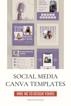 the social media canva templates are great for creating your own business card or brochure