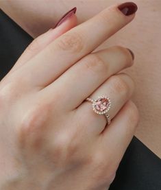 PRODUCT DETAILS Stone Carat Number Color Clarity Shape Pink Sapphire 2.74 1 - - Oval Diamond 0.28 38 F VS1 Round Total Weight: 3.16 gr Material: 14K Gold Luxury Oval Pink Gold Sapphire Ring, Pink Sapphire Diamond Ring, Sapphire Diamond Ring, Oval Diamond, Sapphire Diamond, Pink Sapphire, Diamond Ring, Sapphire, Ring