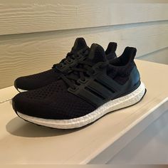 Brand New! Very Comfortable Shoes To Wear For Anything. All Offers Are Welcome! Adidas Lace-up Running Shoes With Boost Midsole, Black Sneakers With Vented Sides For Errands, Adidas Running Shoes With Vented Sides, Adidas Lace-up Running Shoes With Vented Sides, Shoes Adidas, Adidas Black, Black Adidas, Adidas Shoes, Adidas Women