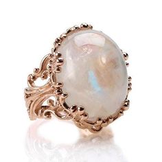 Rose Gold Rainbow Moonstone Ring | Catherine Angiel – Catherine Angiel Moonstone Rings Vintage, Gold Closet, Rose Gold Moonstone Ring, Nyc Engagement Rings, Gold Moonstone Ring, Moonstone Rings, Hello Kitty Jewelry, Diamond Rings Design, Rings Vintage