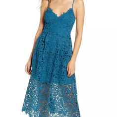 Reposhing This Item I Purchased From @Acole1961. Still Nwt. Never Worn. Loved It, But It Was Too Small In The Bust Area. I’m A Size 8 And Size Large Fit Better In The Bust Area. Beautiful Dress But Doesn’t Have Any Stretch. Questions? Leave A Comment Below! Summer Cocktail Dress With Scalloped Lace, Summer Cocktail Dresses With Scalloped Lace, Spring Midi Dress With Scalloped Lace For Date Night, Blue Lace Midi Dress For Summer, Elegant Blue Midi Dress With Scalloped Lace, Midi Length Scalloped Lace Dress For Brunch, Chic Blue Scalloped Lace Dress, Brunch Midi Dress With Scalloped Lace, Lace Sundress For Parties