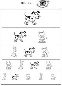 the dog and cat worksheet for kids to learn how to draw their own dogs