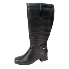 PEERAGE Becca women's extra wide width genuine nappa leather 16 inch knee high riding boots suitable for work and casual everyday. This ladies 1.5 inch low heel and 16 inch shaft circumference has an interior fleece lining for all day comfort and warmth and overall, brings a classic elegant appearance that is both comfortable and fashionable for professional work environments and casual events like dinner or party. **ATTENTION SHOPPERS** Find a large selection of Wide Width styles at our officia Classic Winter Knee-high Faux Leather Boots, Classic Faux Leather Knee-high Boots For Winter, Leather Wide Calf Knee-length Boots, Winter Leather Knee-high Boots With Wide Calf, Wide Calf Leather Knee-high Boots For Winter, Classic Wide Calf Boots For Winter, Black Leather Knee-length Boots, Classic Black Knee-length Boots, Classic Wide Calf Leather Mid-calf Boots